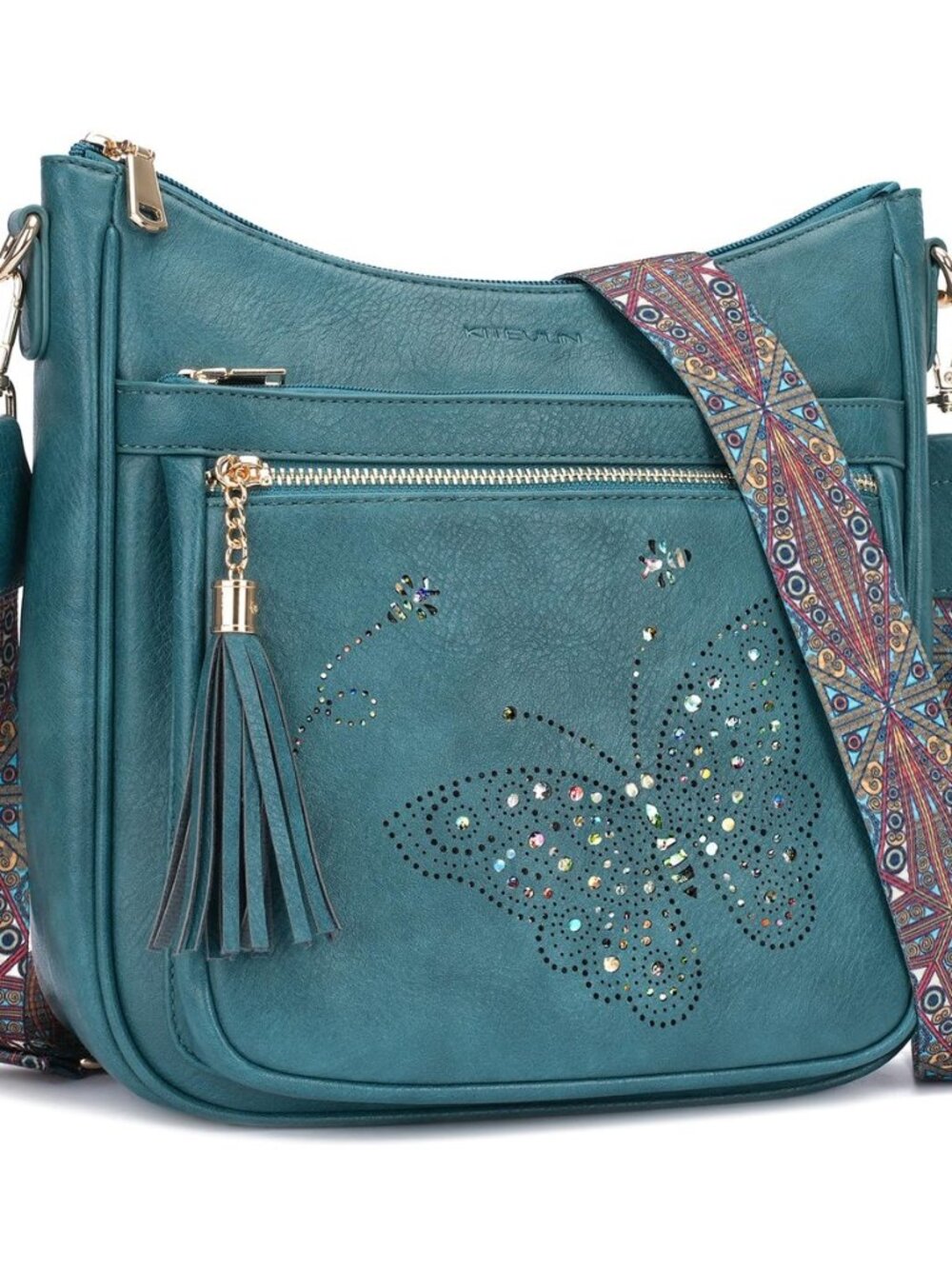 Medium Crossbody Bags for Women Trendy, Women's Butterfly Shoulder Handbags with